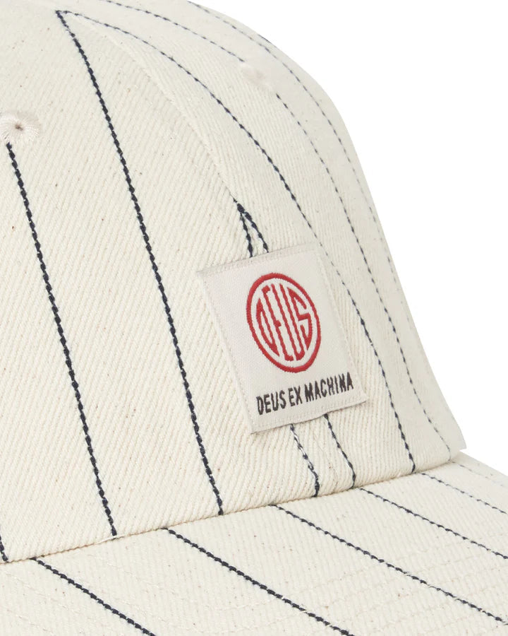 Deus Ex Machina Boné Dallas Stripe Bege Deus Ex Machina