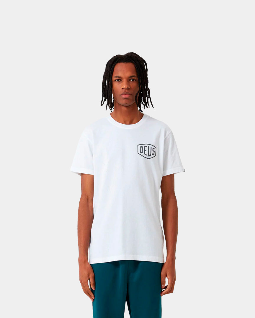Deus Ex Machine T-shirt Venice Address Branco DMW41808CWHT