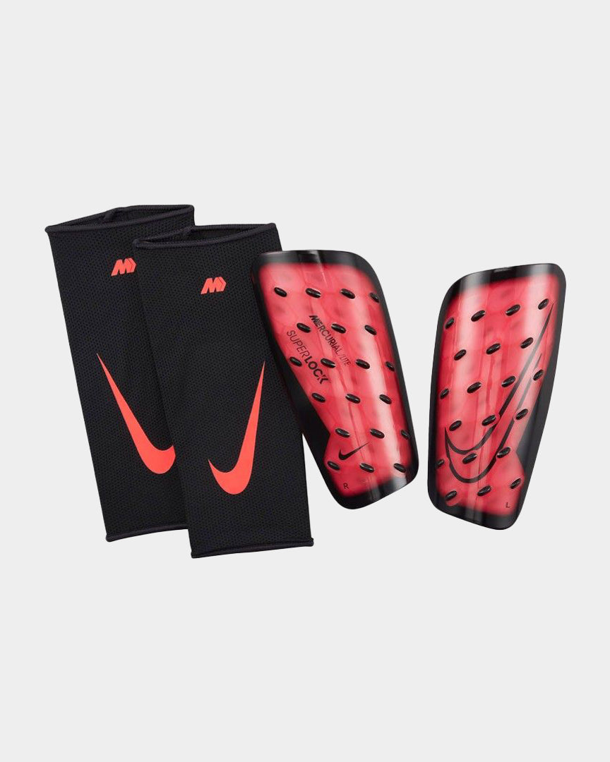 Nike Caneleiras Mercurial Lite Superlock Vermelho Nike