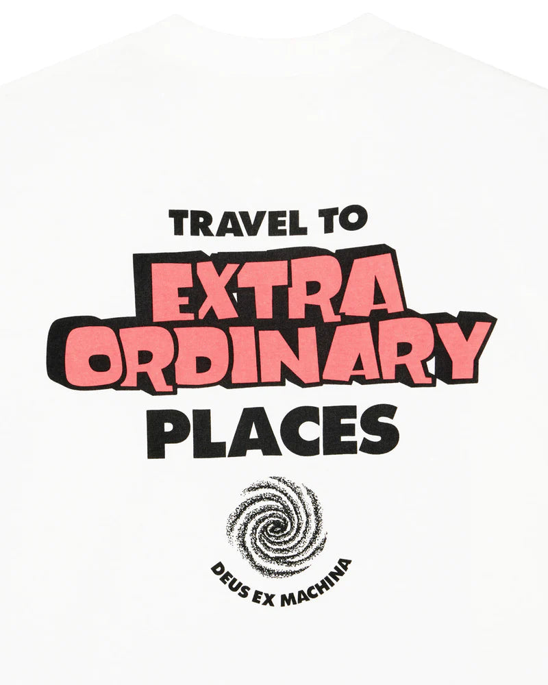 Deus Ex Machina T-shirt Celestial Rod Branco Deus Ex Machina