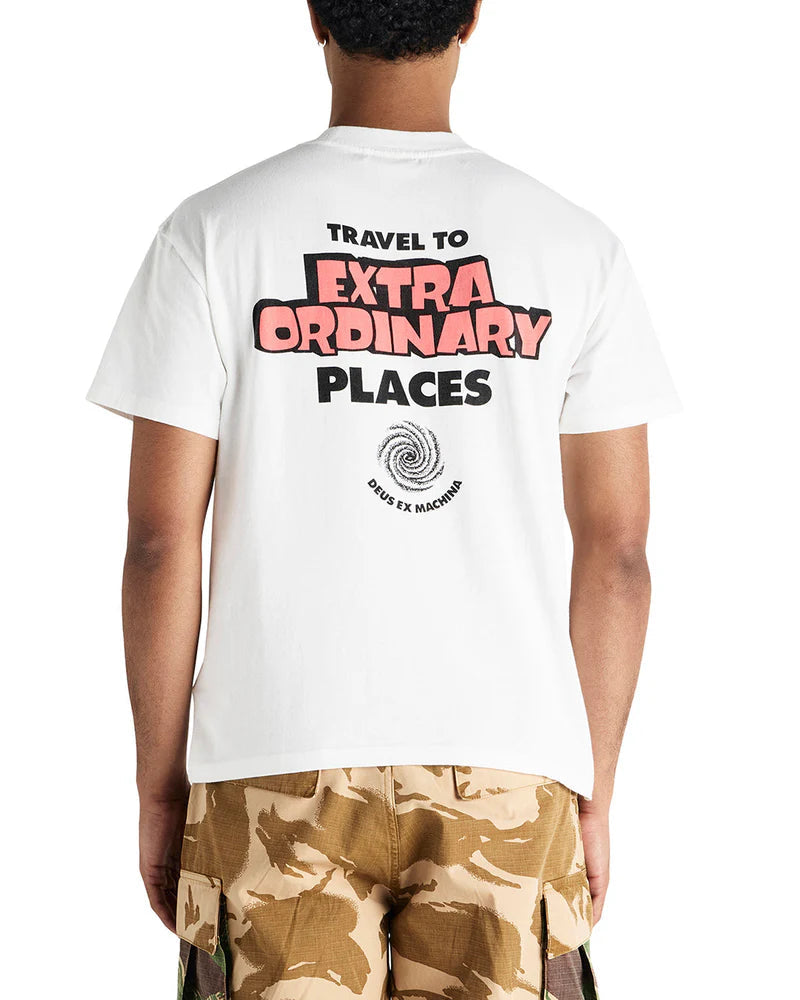 Deus Ex Machina T-shirt Celestial Rod Branco Deus Ex Machina