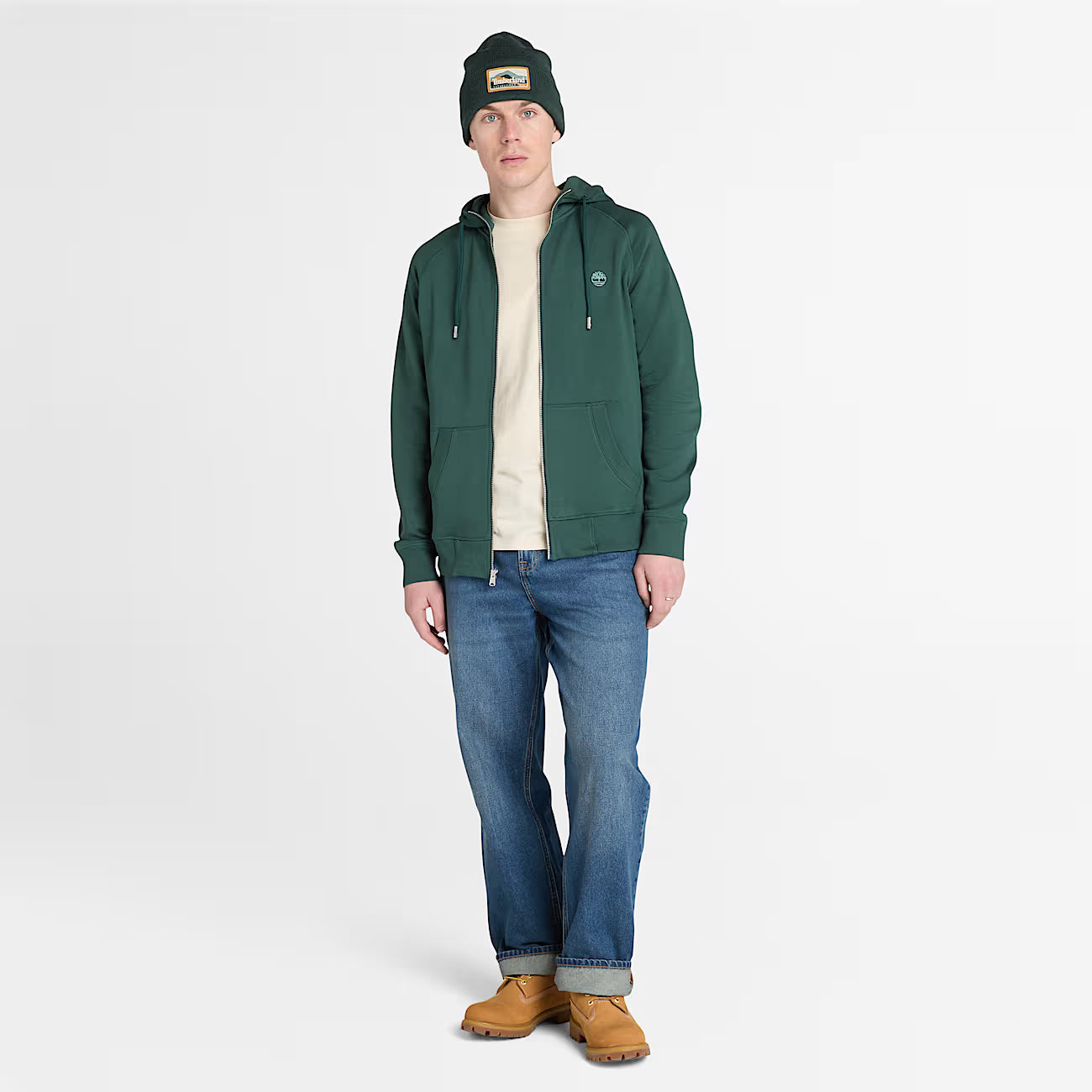 Timberland Casaco com Capuz Exeter River Verde Timberland