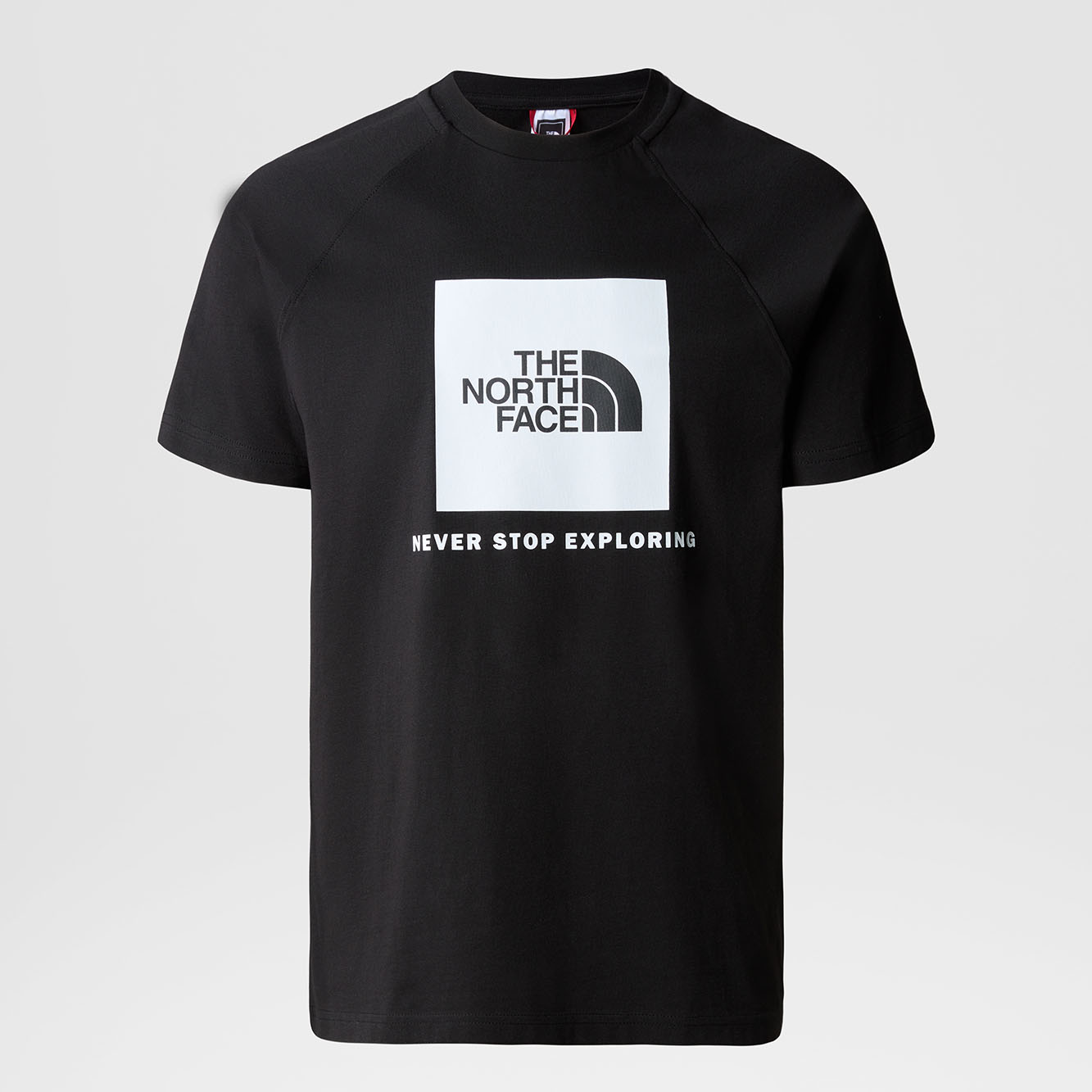 T-Shirt The North Face Raglan Red Box T-Shirt Preta