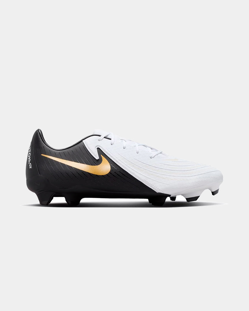 chuteiras Nike Phantom GX II Academy FG/MG Branca/Preta FD6723100