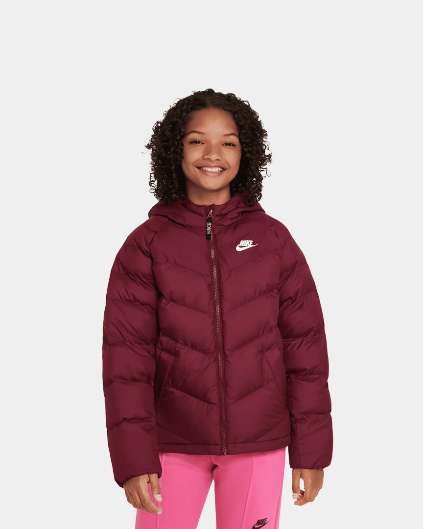 Casaco Nike Sportswear Júnior Bordô DX1264638