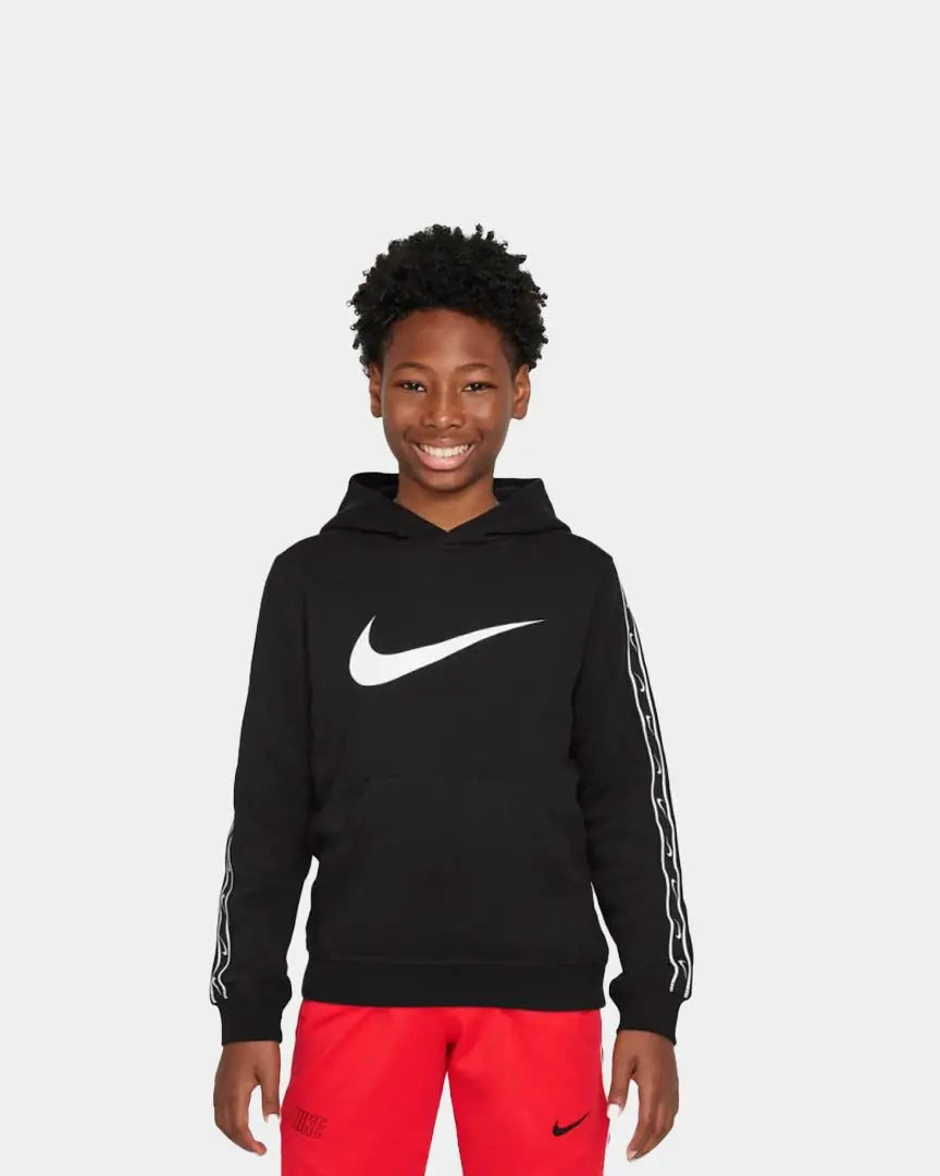 Nike Nsw Repeat Sw Flc Po Hood Bb Ho22 Preto DZ5624010