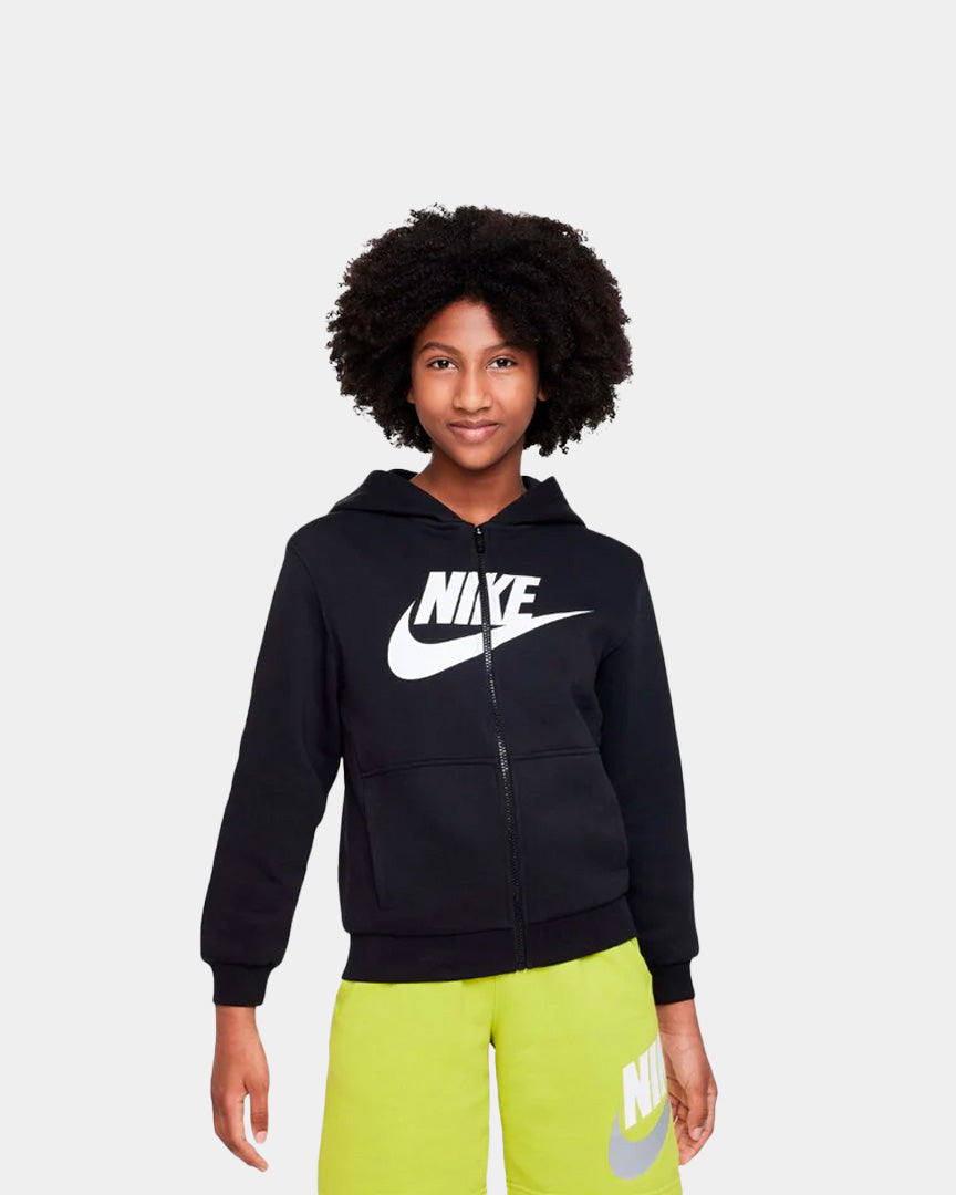 Casaco Nike Sportswear Club Fleece Júnior Preto FD2990010