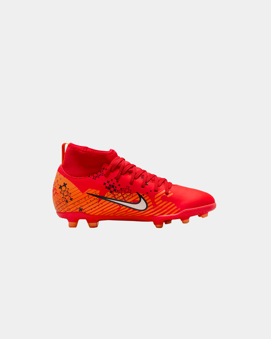 Chuteiras Nike Júnior Mercurial Superfly 9 FG/MG Laranja FJ0351600
