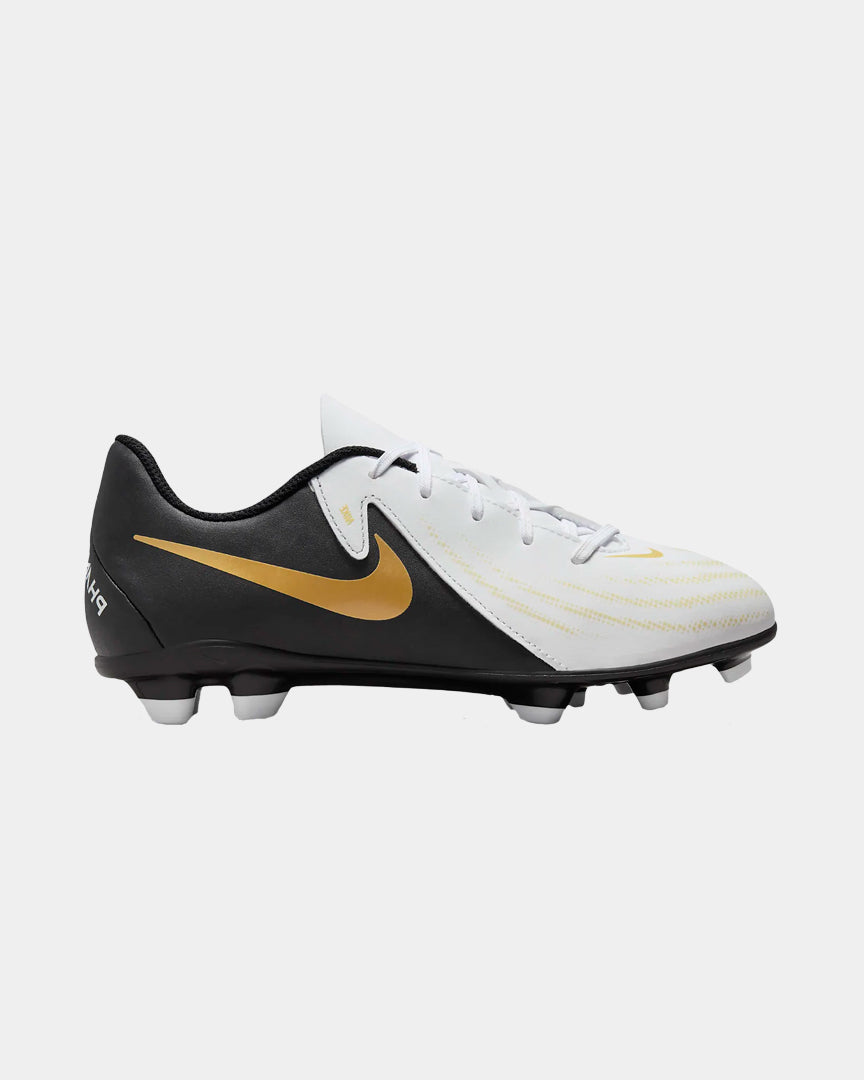 Nike Jr Phantom GX II Club FG/MG Branco/Preto FJ2600100