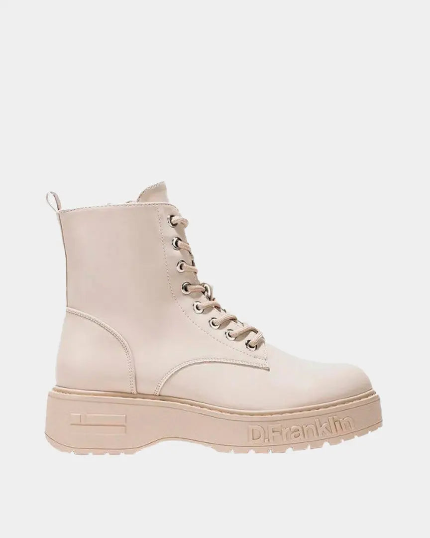 D.Franklin Botas Mik 11030 Bege MIK11030