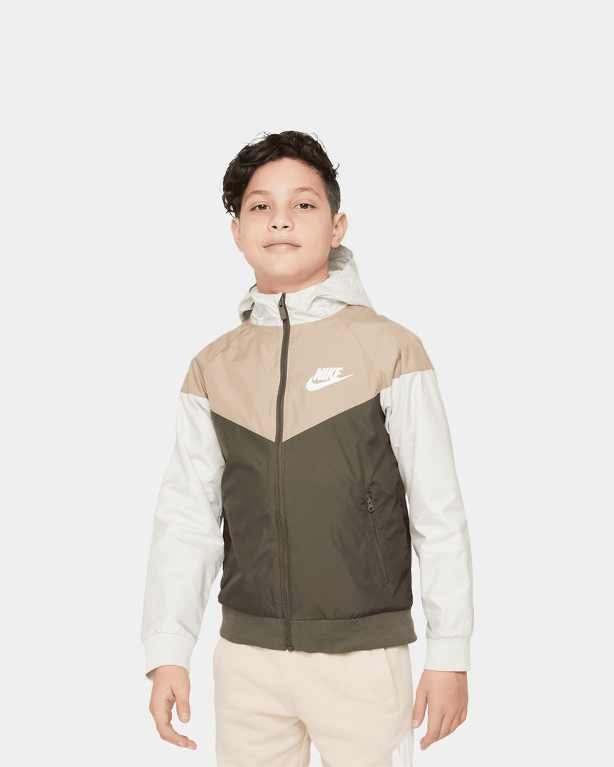 Nike Casaco Windrunner Bege/Verde FN8757072