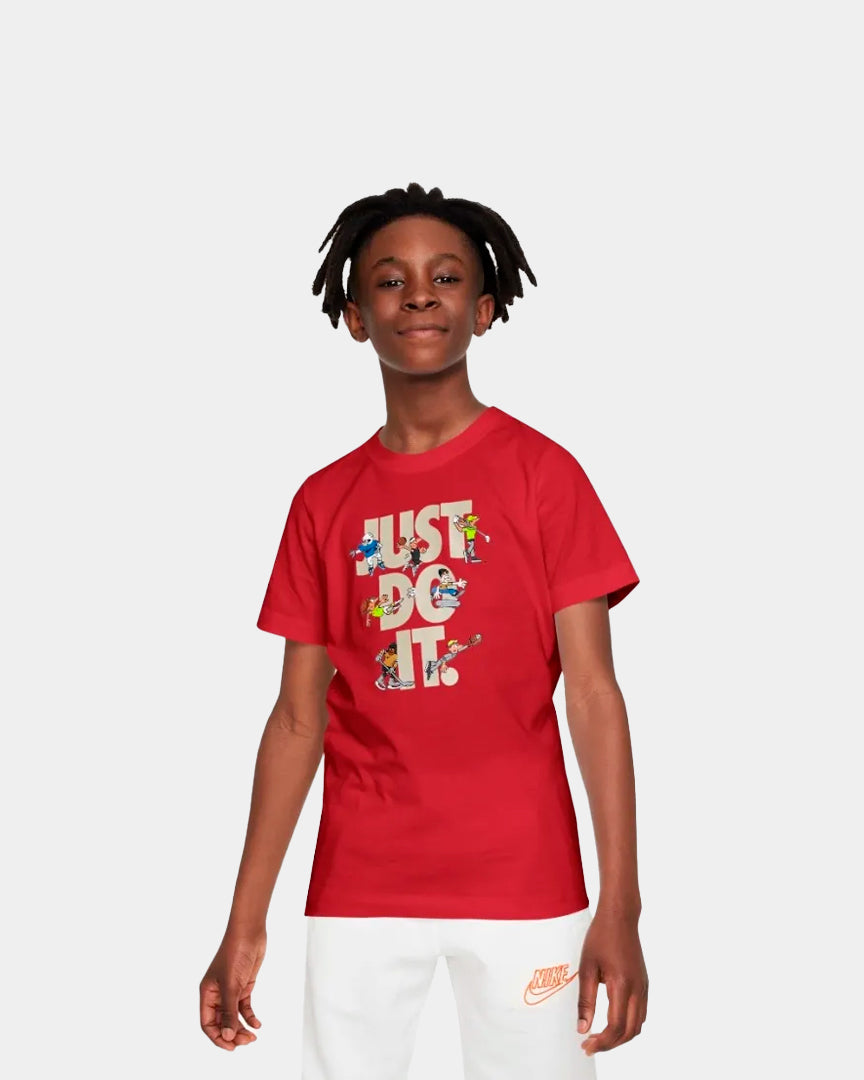 Nike T-Shirt JDI Júnior Vermelha FN9667657