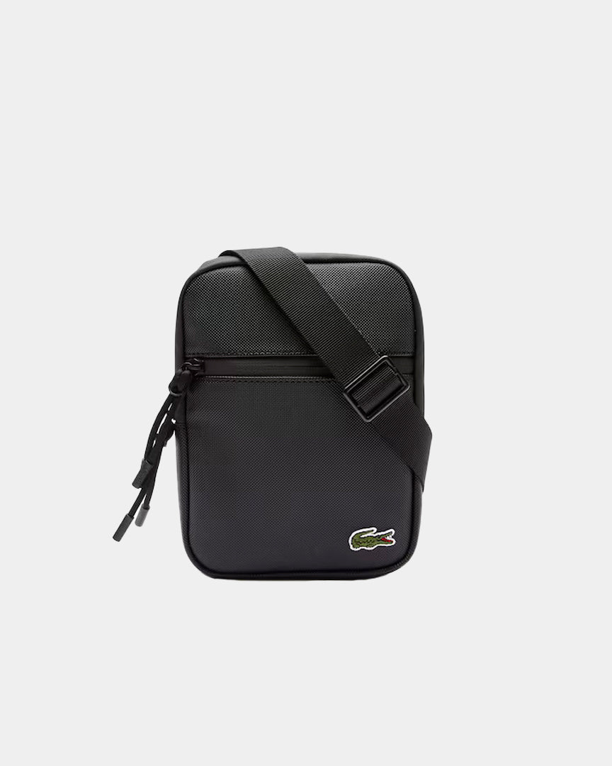 Lacoste Bolsa S Flat Crossover Preta NH3307LV000