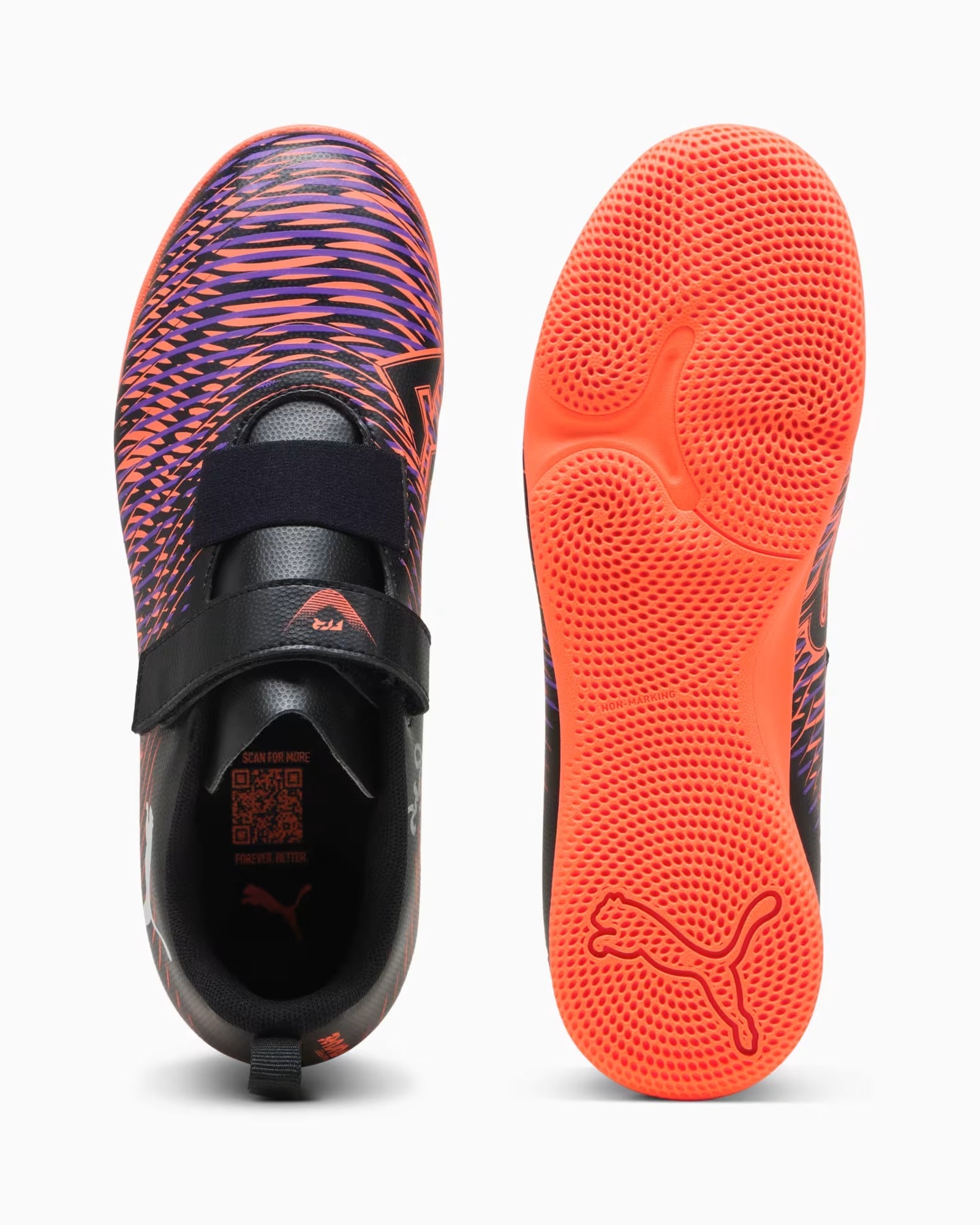 Puma Future 8 Play TT V Jr Preta Puma