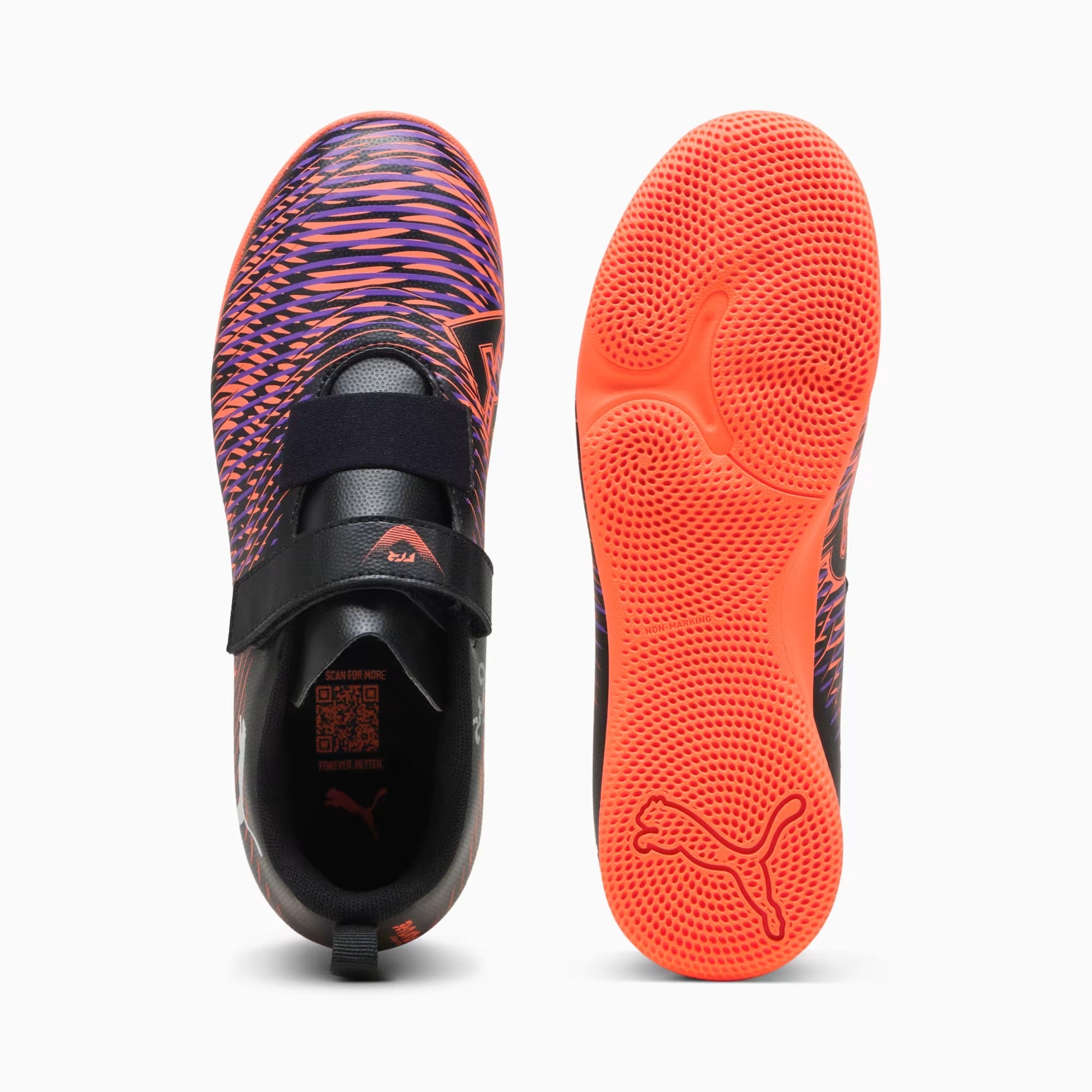 Puma Future 8 Play TT V Jr Preta Puma