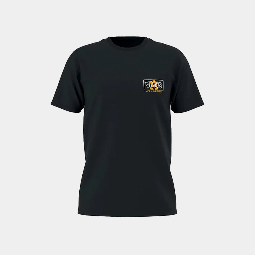 T-shirts Vans Boxed Logo Foral Ss Tee Preta FVN00003CBLK