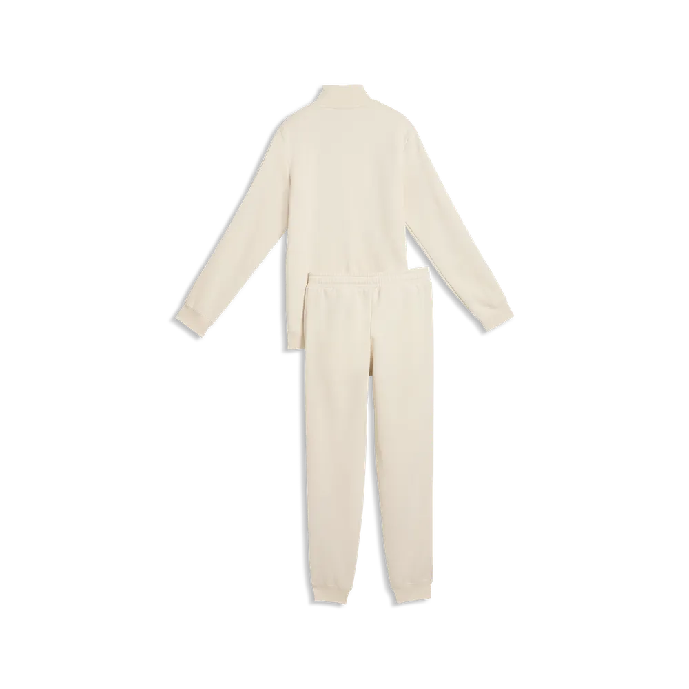 Fato de Treino Júnior Puma Essentials Tape Cardado Bege Puma