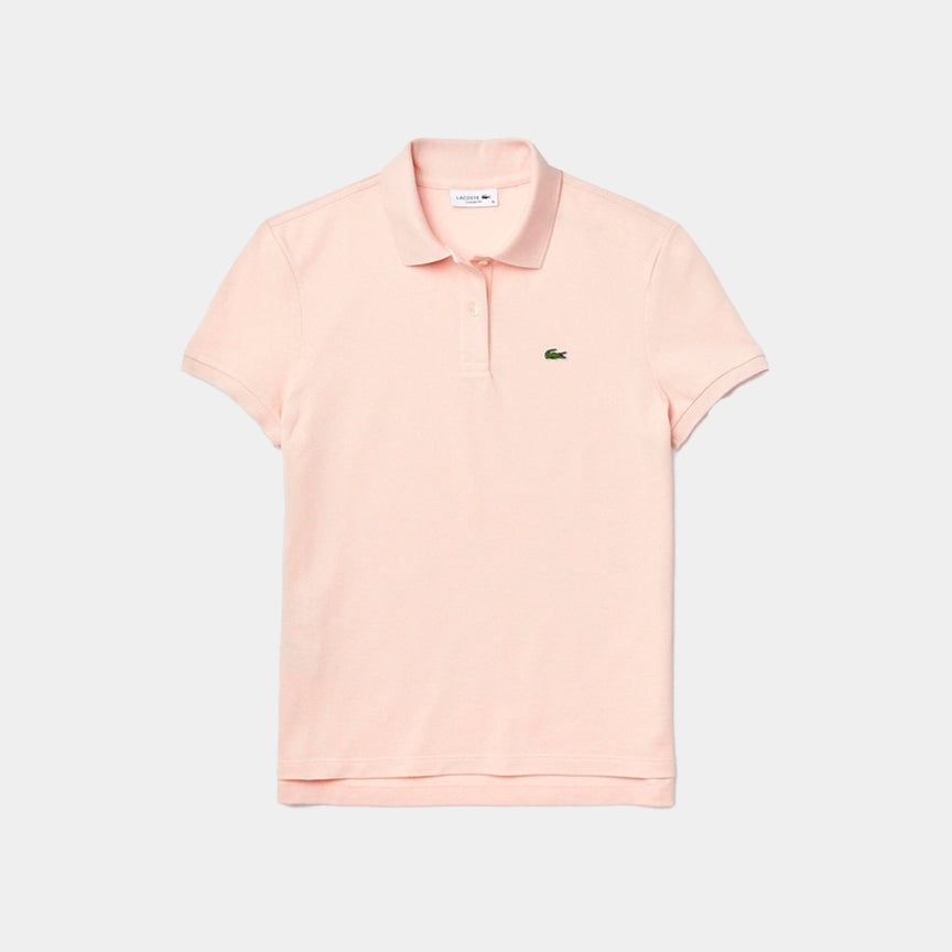 Lacoste Short Sleeved Ribbed Collar T-Shirt Rosa pf783900ADY