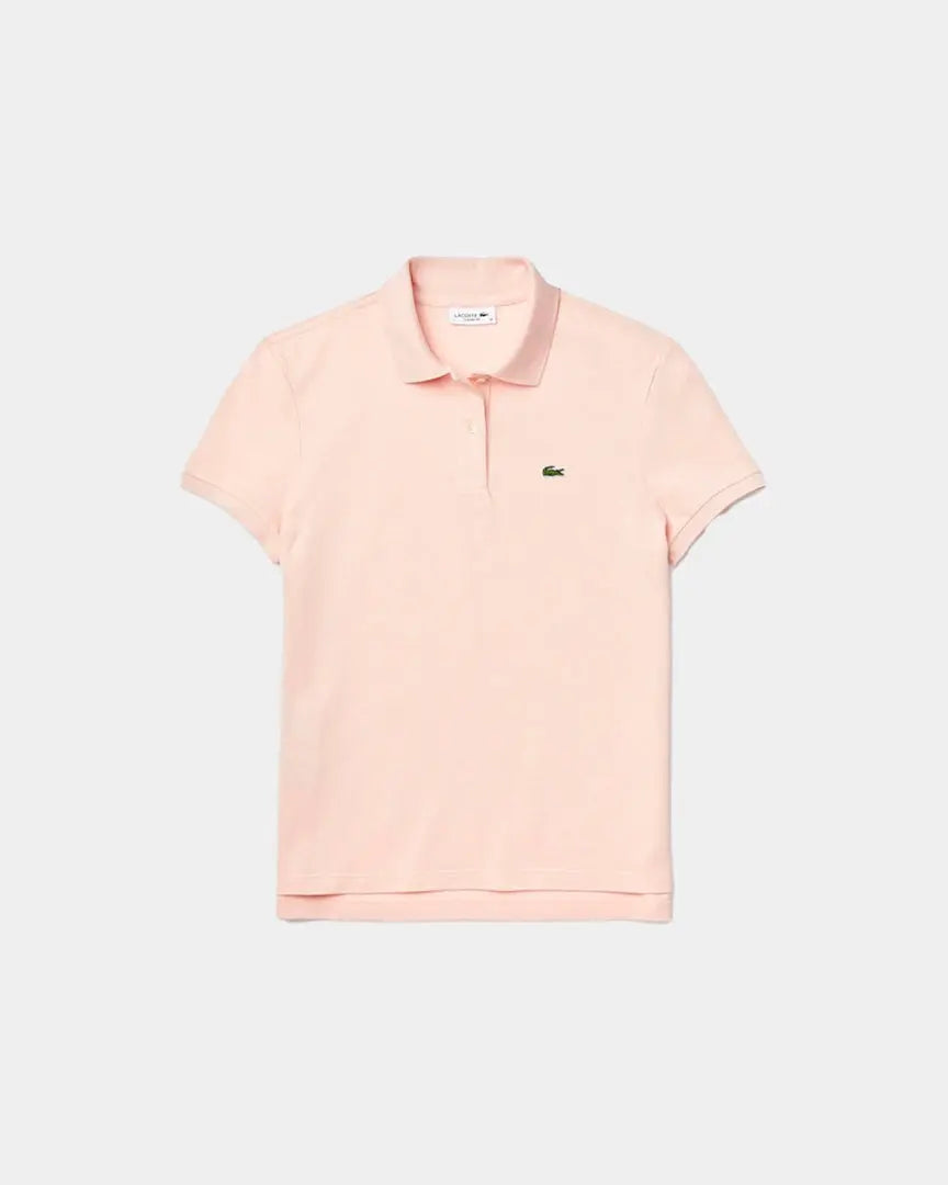 Lacoste Short Sleeved Ribbed Collar T-Shirt Rosa pf783900ADY