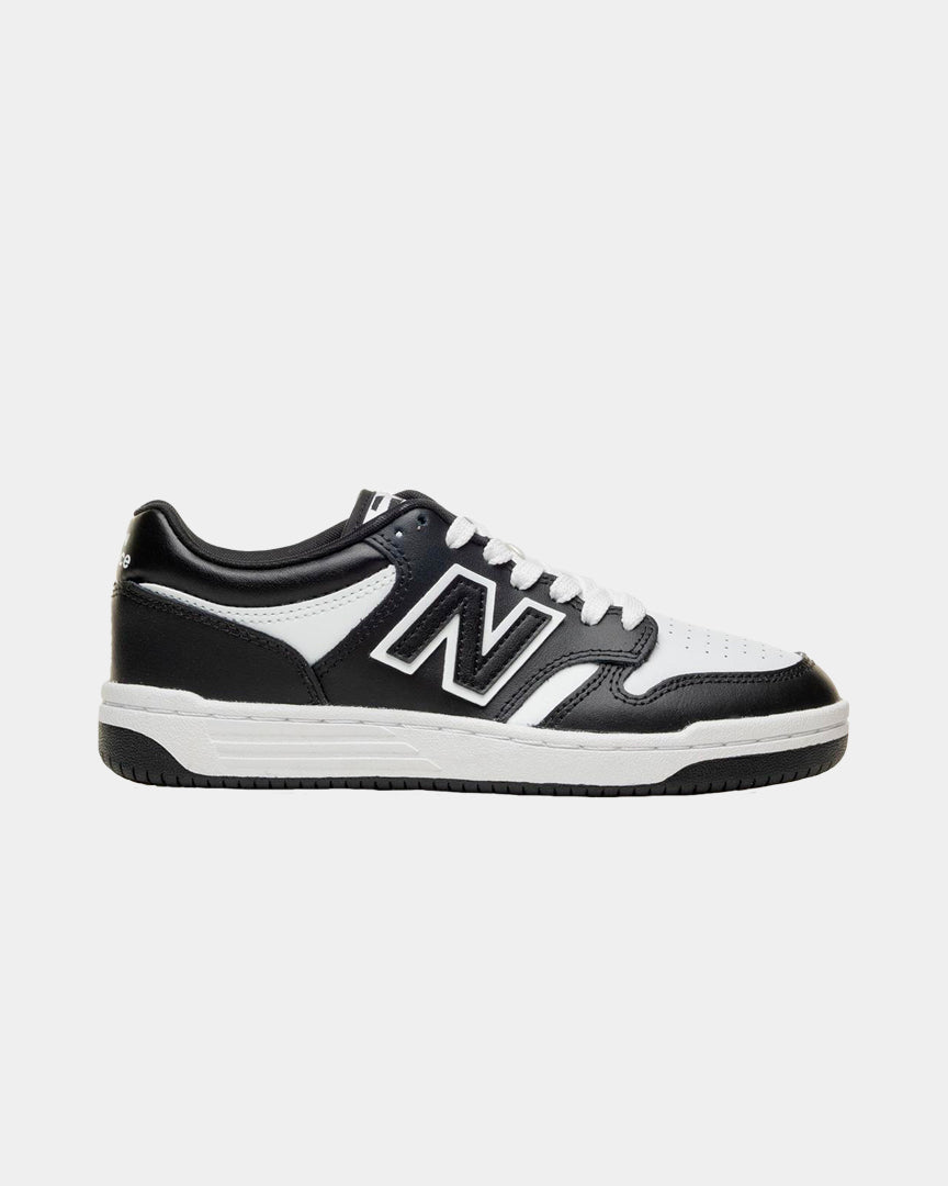 New Balance 480 Preta/Branca GSB480BW