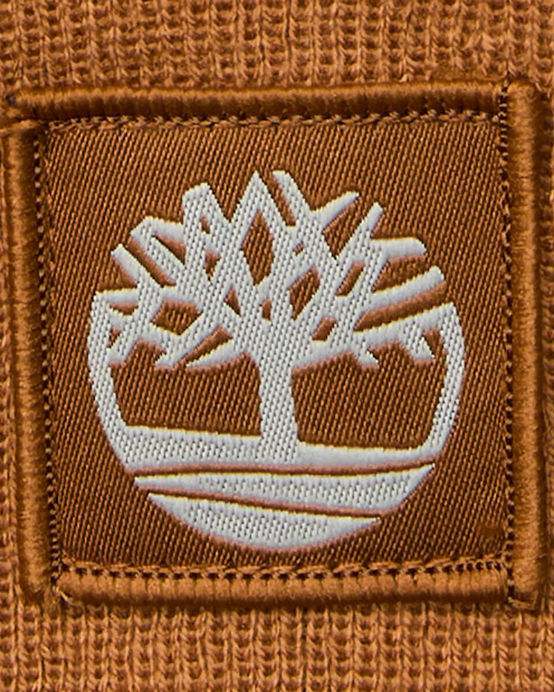 Gorro Timberland Tonal Patch Castanho