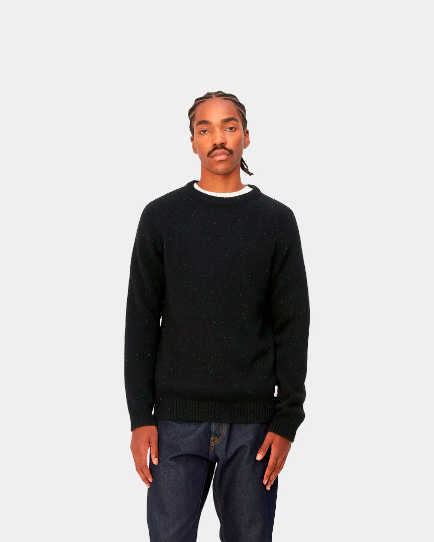 Carhartt WIP Camsiola de Malha Anglistic Preta I0109770JEXX