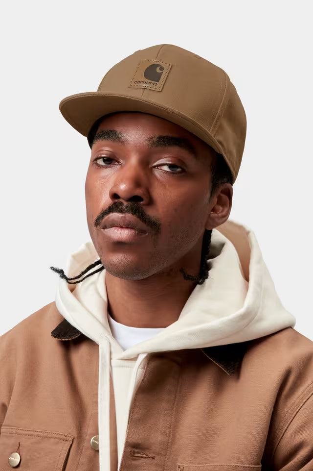 Boné Carhartt WIP Logo Castanho Carhartt