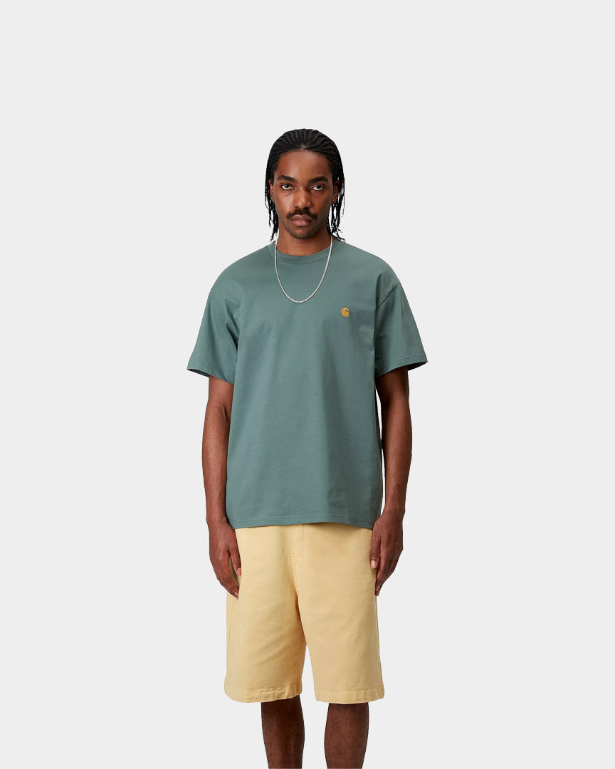 Carhartt WIP T-shirt Chase Verde I0263912N0