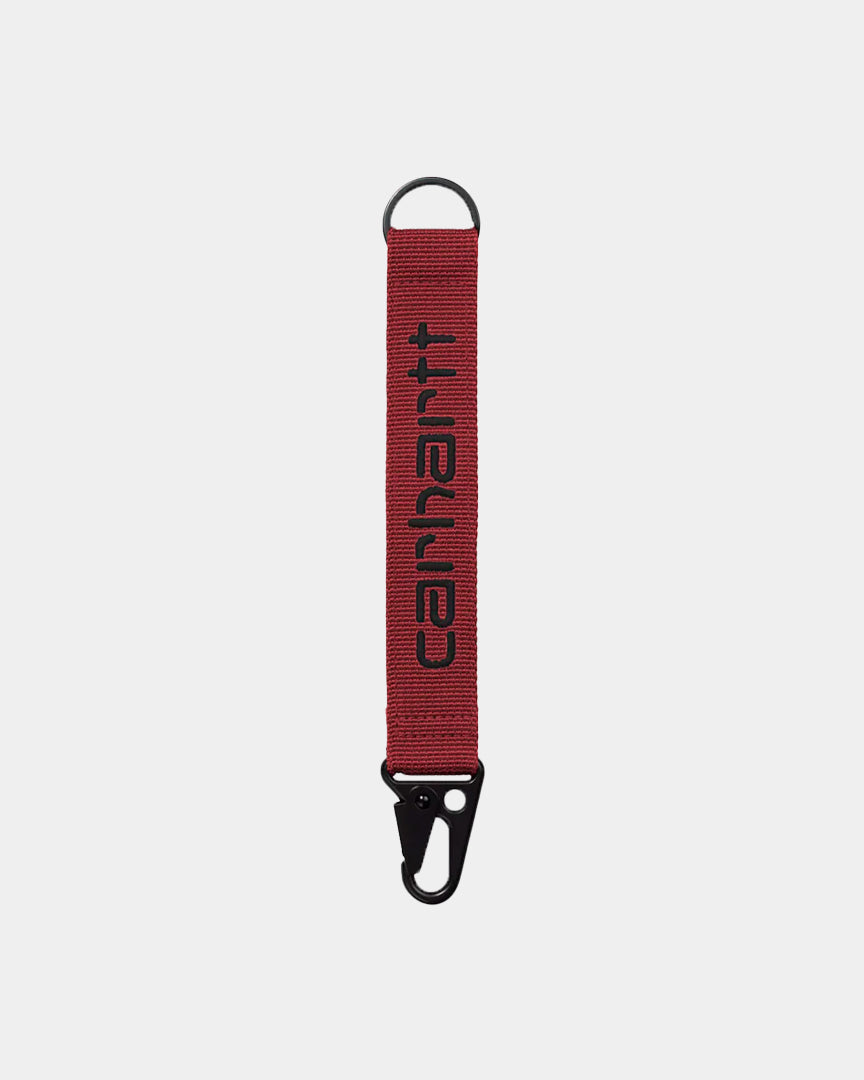 Carhartt WIP Porta-Chaves Jaden Vermelho/Preto I02777338FXX