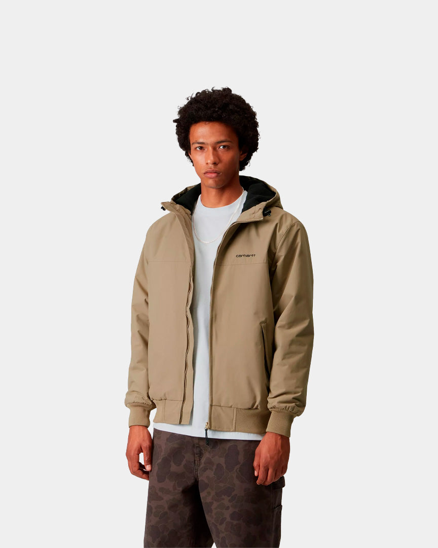 Carhartt WIP Blusão Hooded Sail Castanho I0284360DKXX