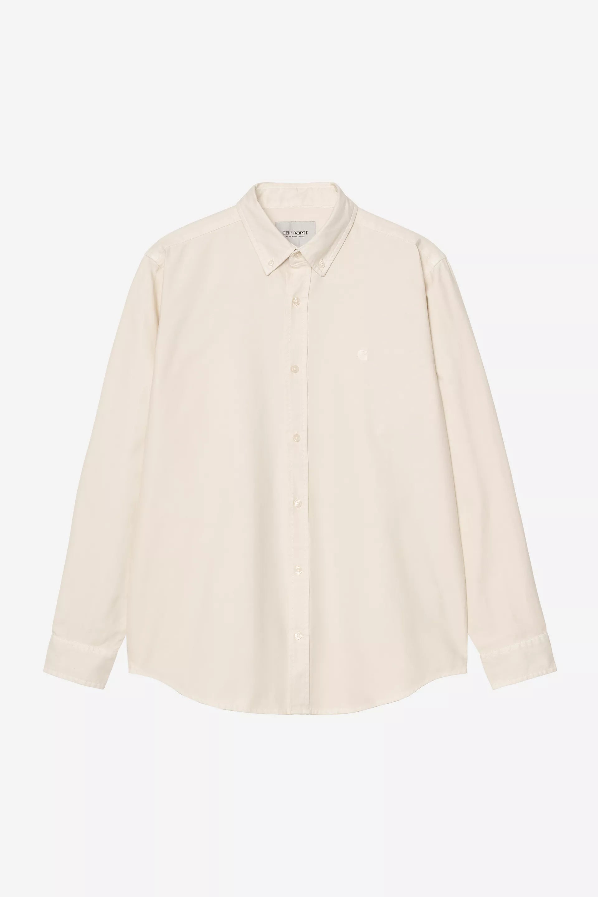 Carhartt Wip Camisa L/S Bolton Bege Carhartt