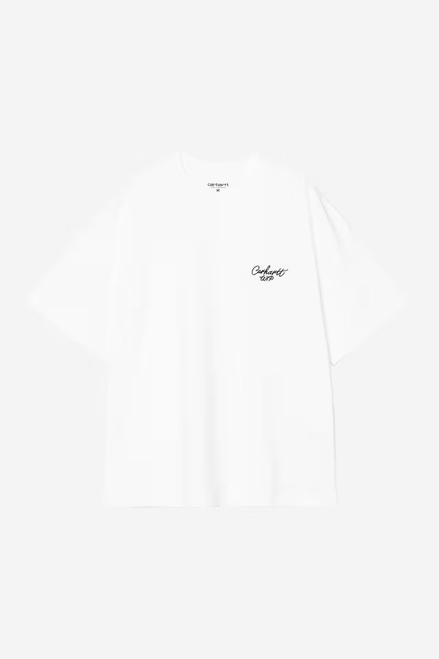Carhartt WIP T-Shirt Signature Branca Carhartt