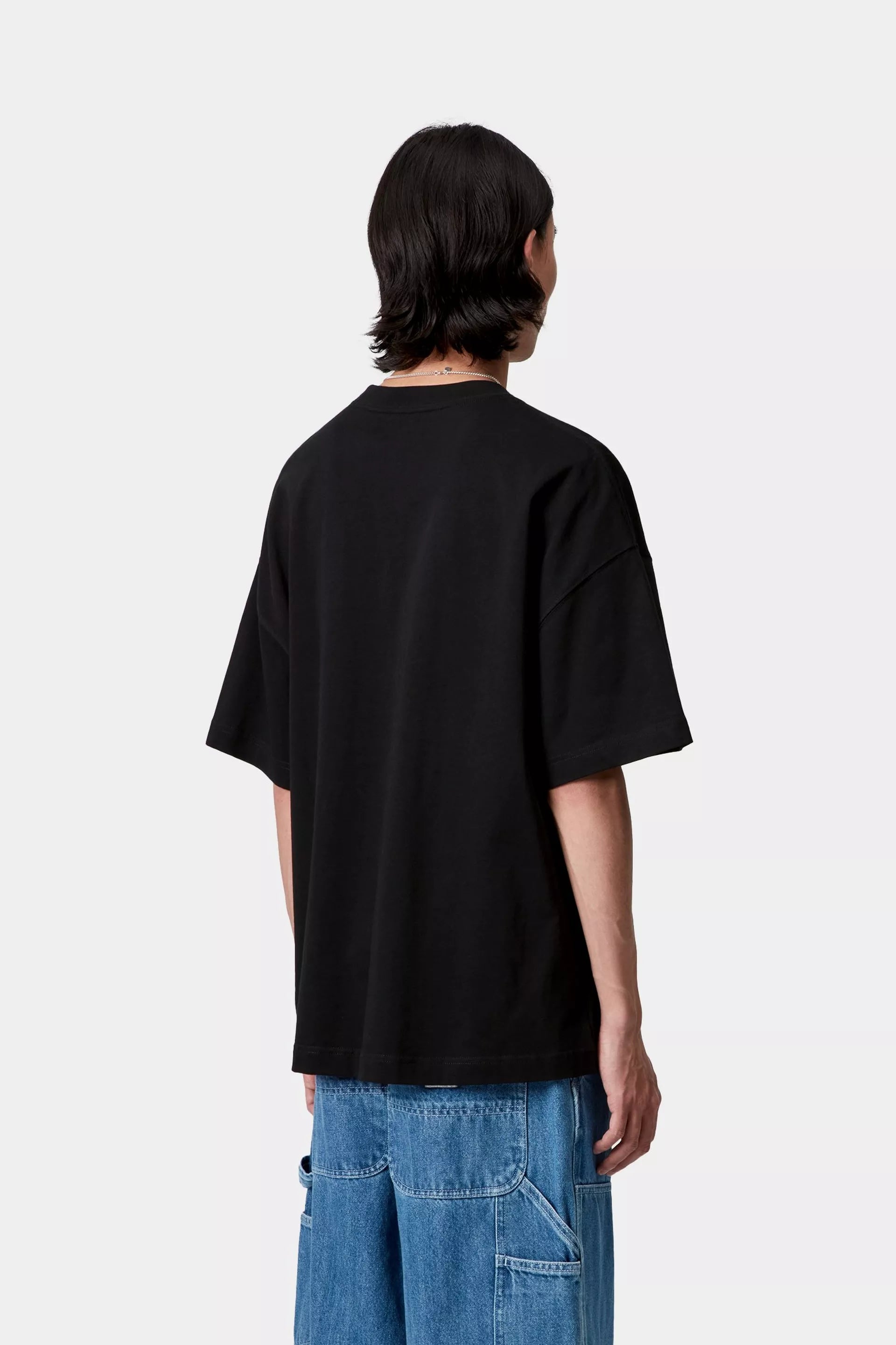 Carhartt WIP T-Shirt Signature Preta Carhartt