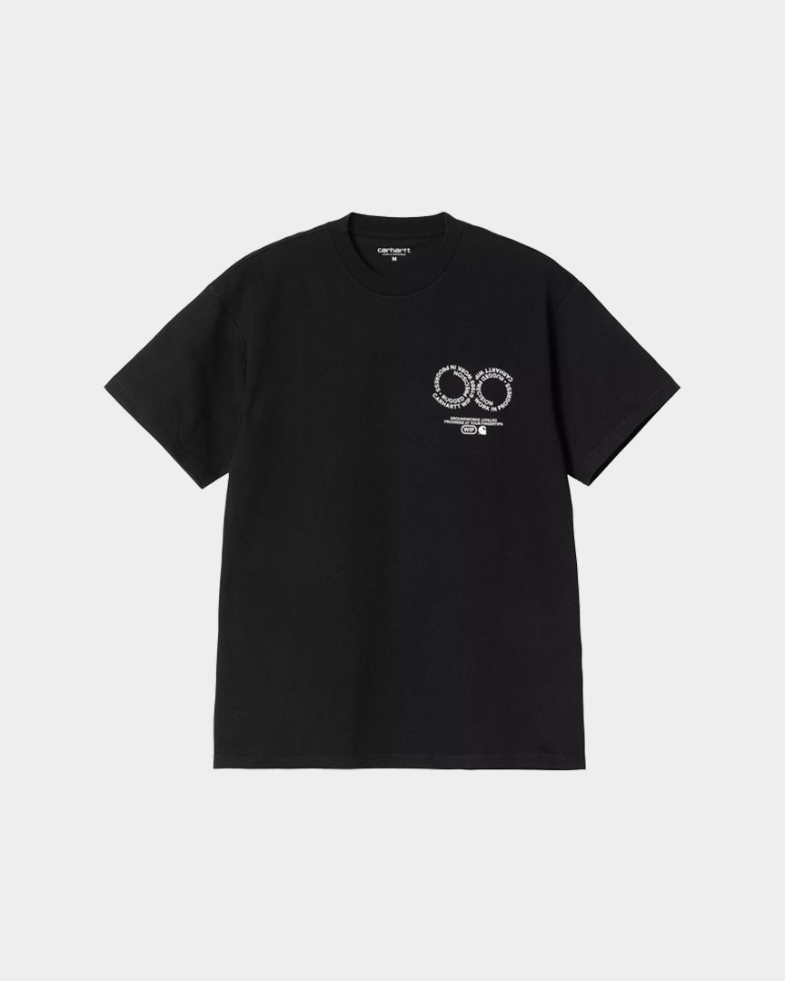Carhartt WIP T-shirt Rotation Preta I0347720D2