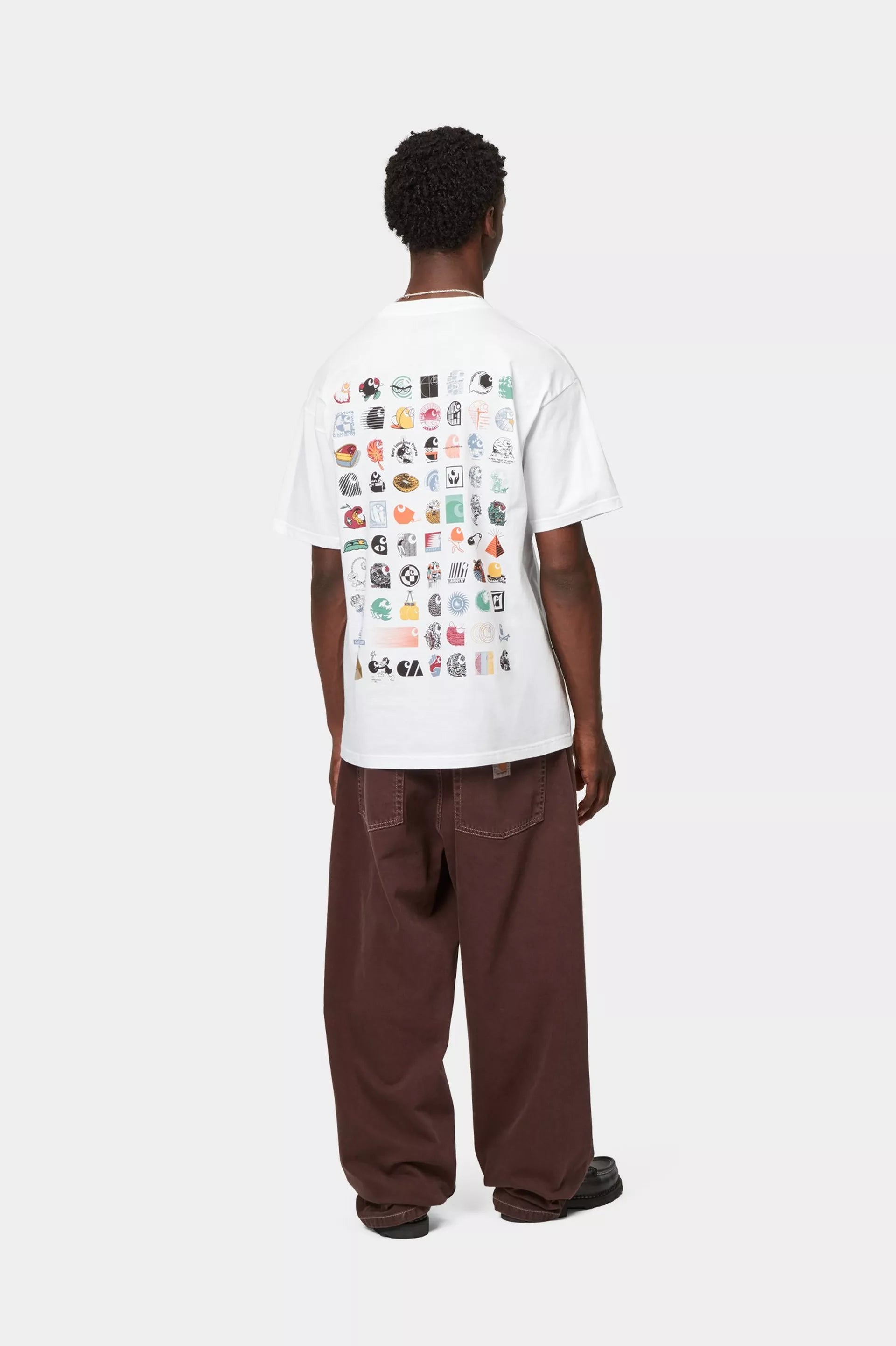 Carhartt WIP T-Shirt Logo Archive Branca Carhartt