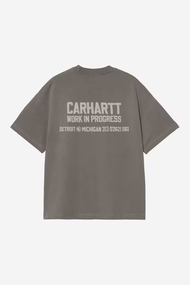 Carhartt WIP T-Shirt Distance Cinza Carhartt