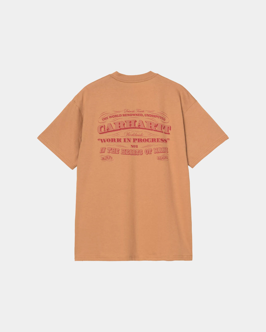Carhartt WIP T-Shirt One 3 Castanha I0355032FSXX
