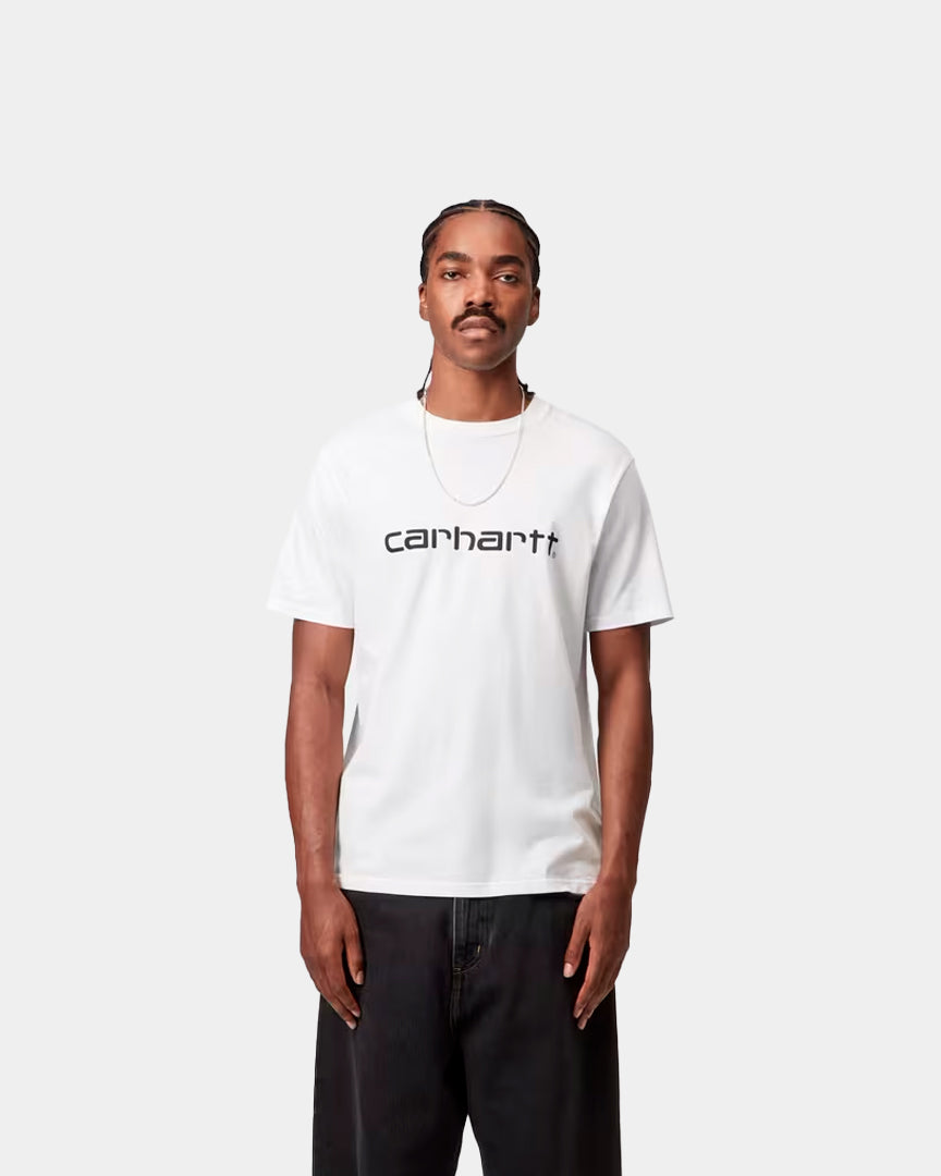 Carhartt WIP T-Shirt S/S Script Branca/Preta I03570000A