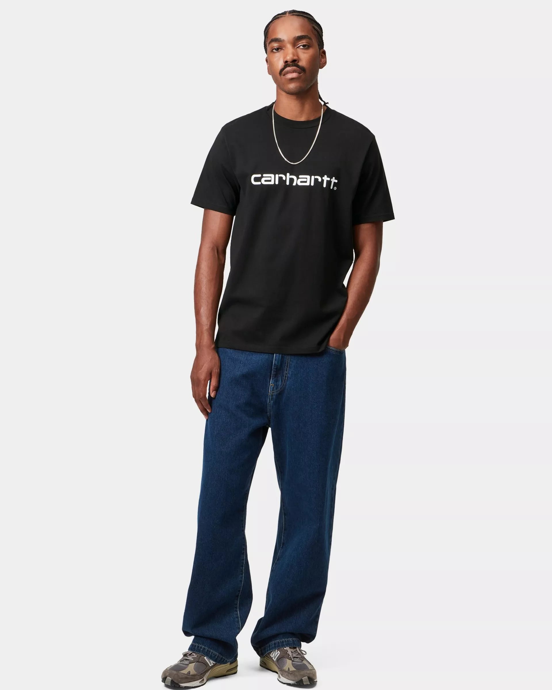 Carhartt WIP T-Shirt S/S Script Preta Carhartt