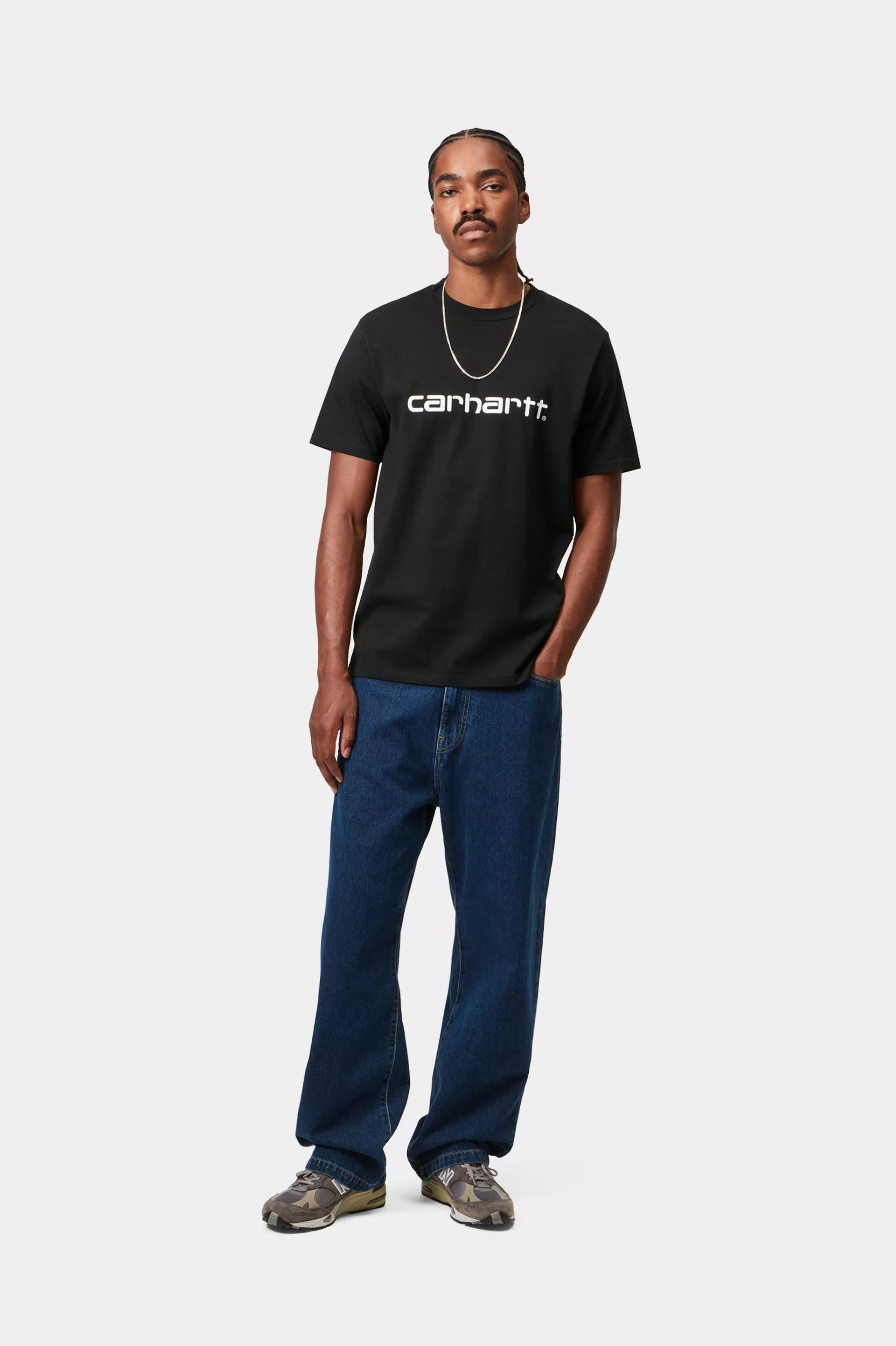 Carhartt WIP T-Shirt S/S Script Preta Carhartt