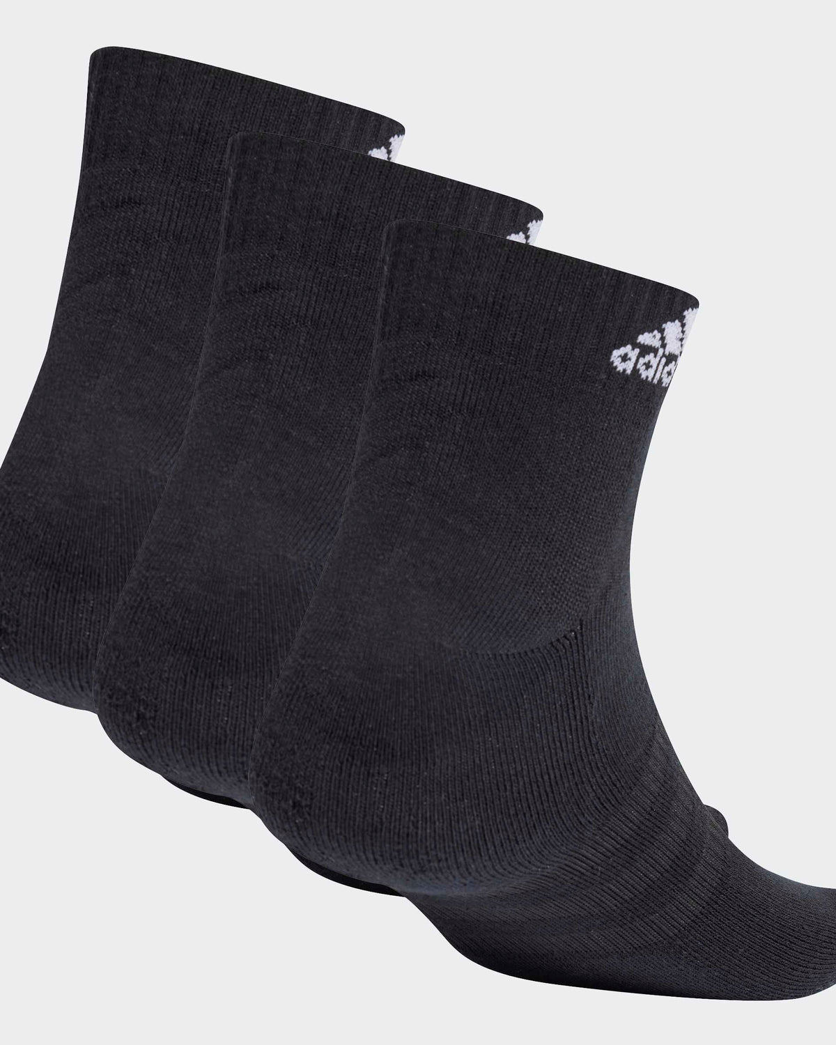 Adidas Meias até ao Tornozelo 3P Preta Adidas