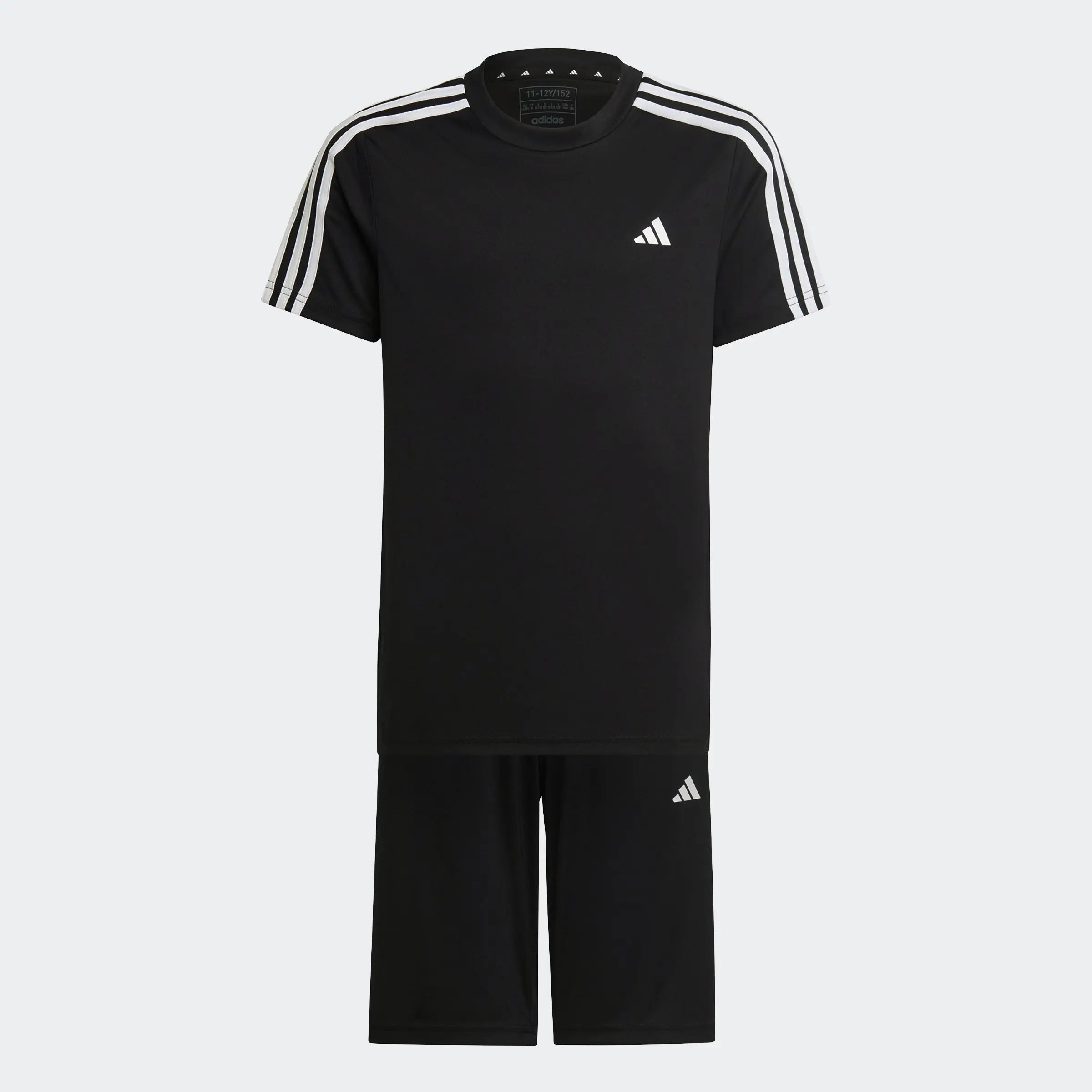 Adidas Conjunto Aeroready Jr Preto/Branco Adidas