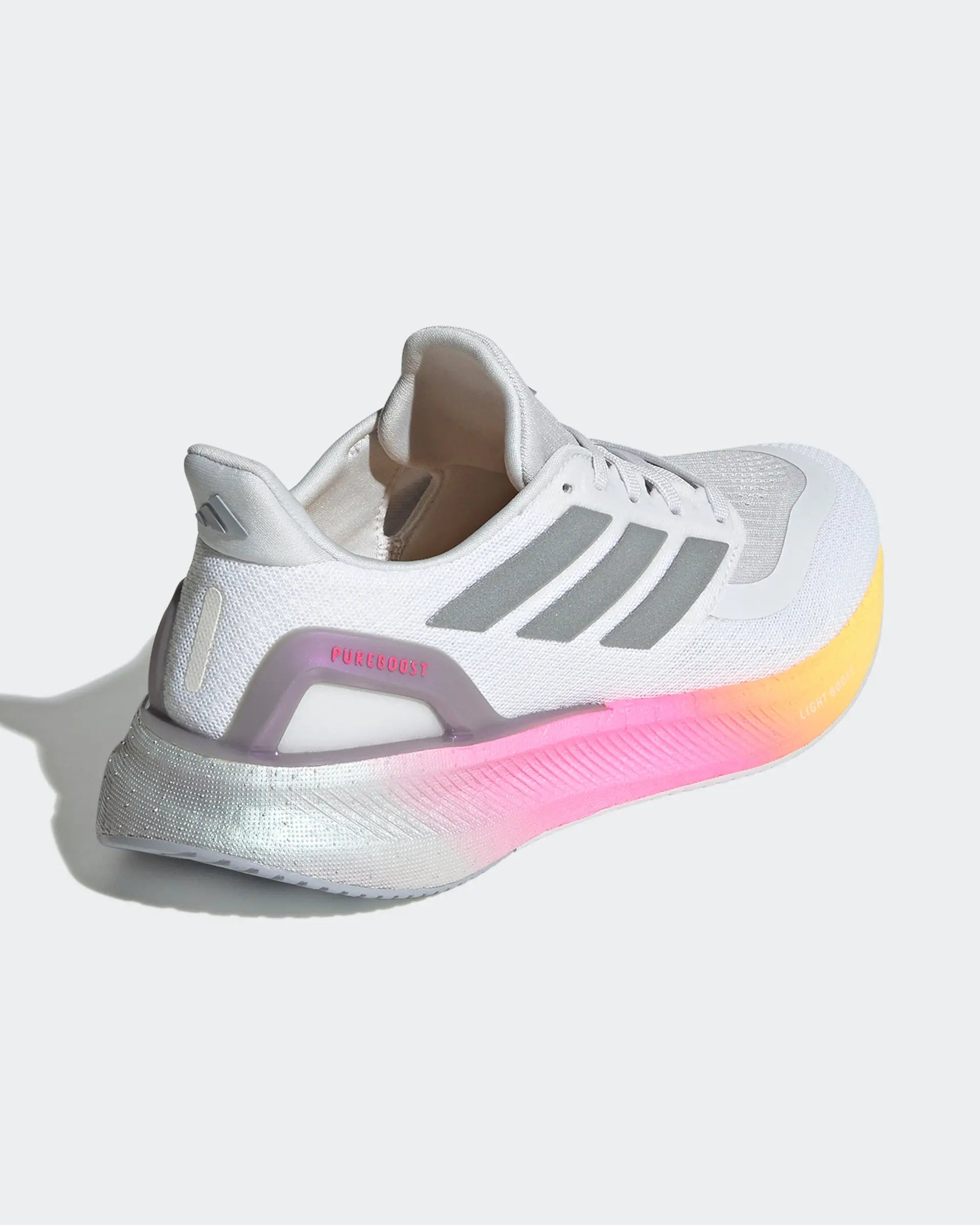 Adidas Pureboost 5 Branco/Rosa Adidas