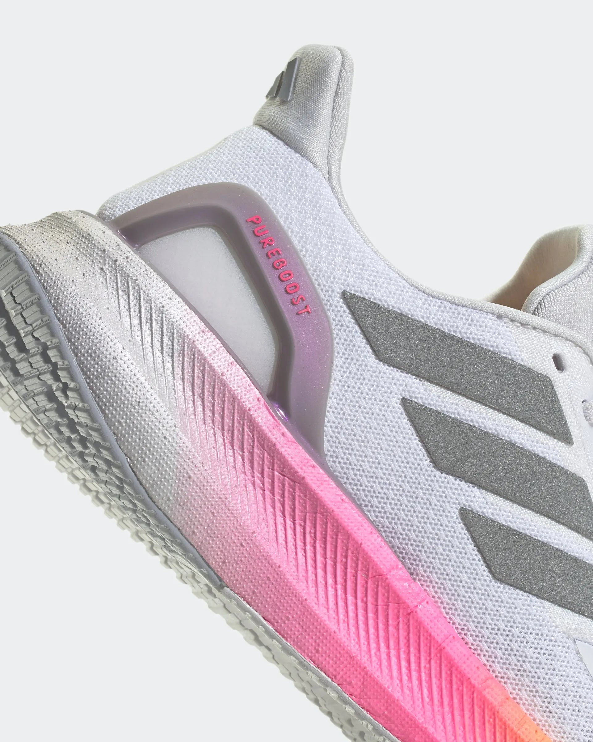 Adidas Pureboost 5 Branco/Rosa Adidas
