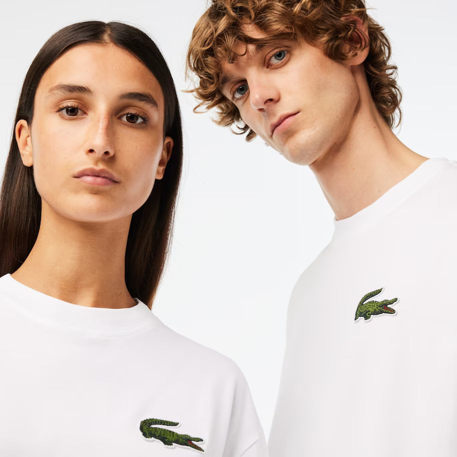 Lacoste Crocodile Unisex T-Shirt Branca Lacoste