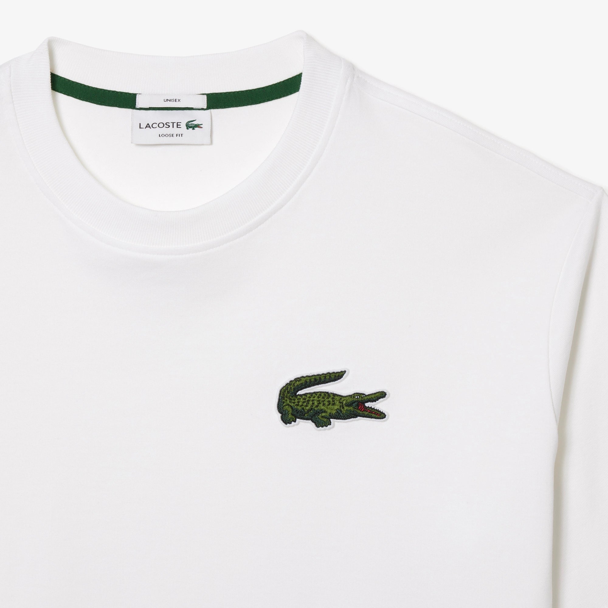 Lacoste Crocodile Unisex T-Shirt Branca Lacoste