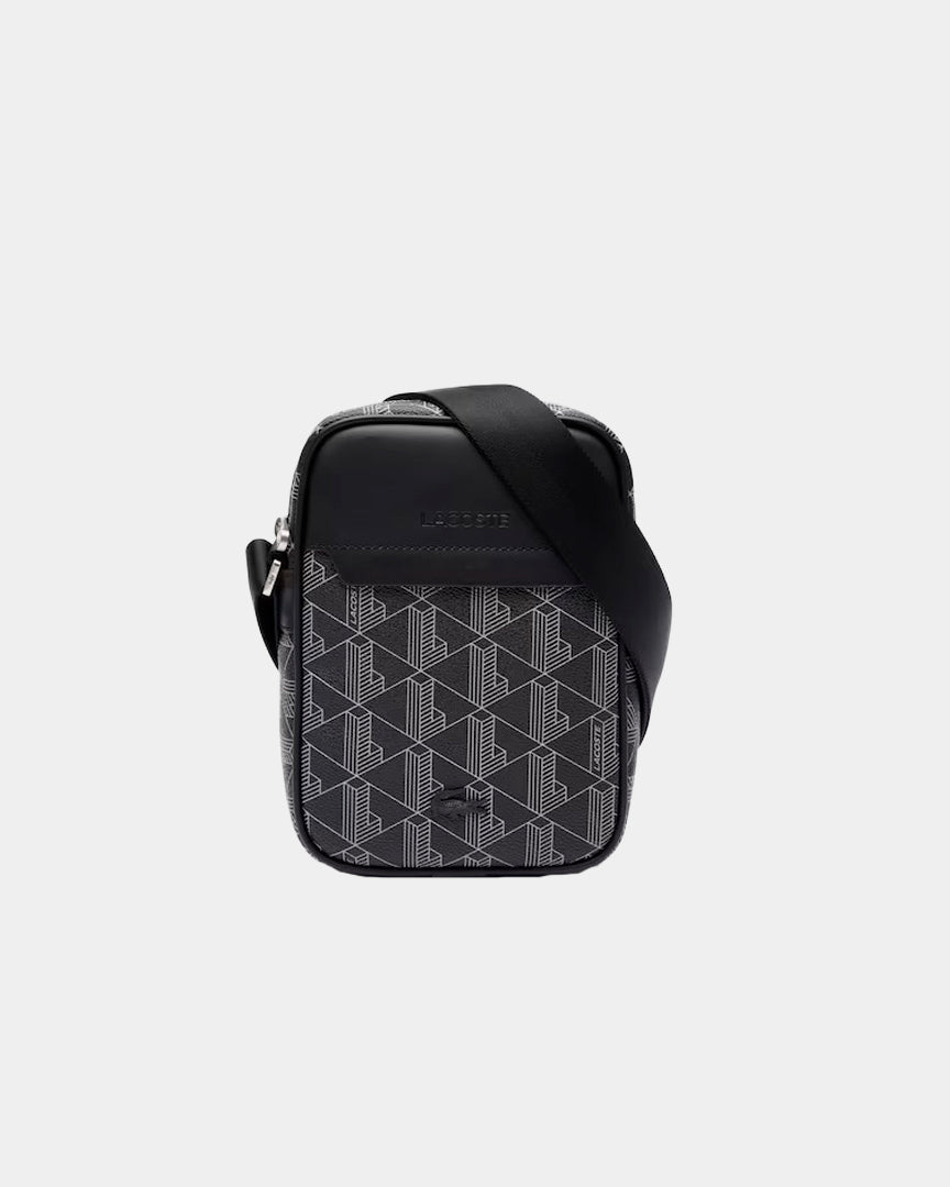 Lacoste Bolsa Monograma Preta Lacoste