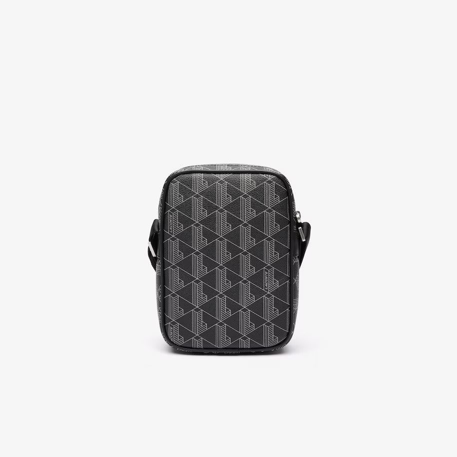 Lacoste Bolsa Monograma Preta Lacoste