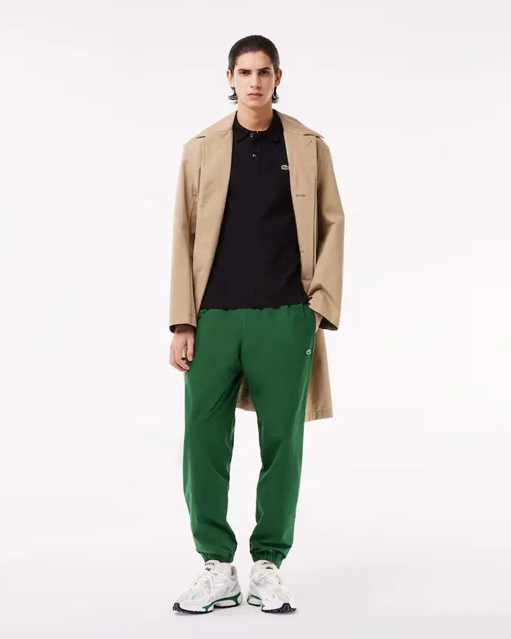 Lacoste Polo Ribbed Collar Shirt Preto Lacoste