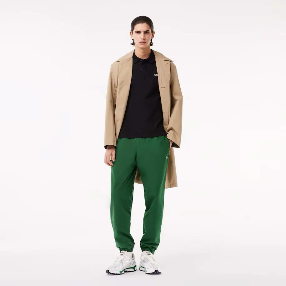 Lacoste Polo Ribbed Collar Shirt Preto Lacoste